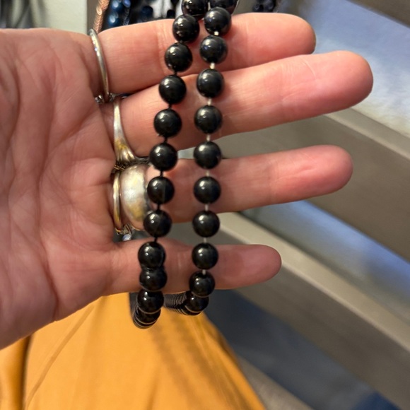 Jewelry - Black Beaded Necklace